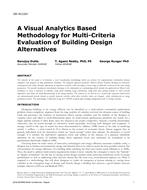 OR-16-C051 — A Visual Analytics Based Methodology for Multi-Criteria Evaluation of Building Design Alternatives