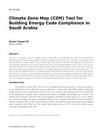 OR-16-C028 — Climate Zone Map (CZM) Tool for Building Energy Code Compliance in Saudi Arabia