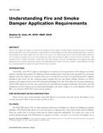 OR-16-C066 — Understanding Fire and Smoke Damper Application Requirements