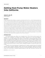 OR-16-C057 — Getting Heat Pump Water Heaters Into California
