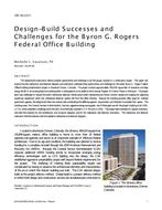 OR-16-C011 — Design-Build Successes and Challenges for the Byron G. Rogers Federal Office Building