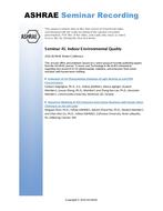 Seminar 45 — Indoor Environmental Quality