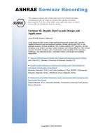 Seminar 50 — Double Skin Facade Design and Application