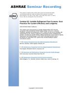 Seminar 62 — Variable Refrigerant Flow Systems: Best Practices for System Efficiency and Longevity