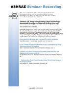 Seminar 18 — Integrating Cutting-Edge Technology: Renewable Energy and Thermal Energy Storage
