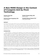 ICER16-09 — A New MSHE Design in the Context of Cryogenic Unit by Pinch Technology