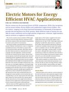 Engineer's Notebook: Electric Motors for Energy Efficient HVAC Applications