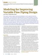 Engineer's Notebook: Variable Flow Piping Design
