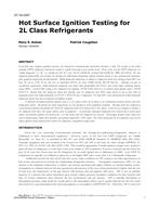 ST-16-C067 — Hot-Surface Ignition Testing for 2L Class Refrigerants