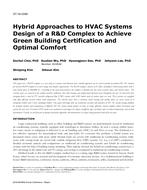 ST-16-C069 — Hybrid Approaches to HVAC Systems Design of a R&D Complex to Achieve Green Building Certification and Optimal Comfort