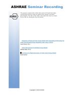 Seminar 56 — Data Sources toward Urban-Scale Energy Modeling, Part 2