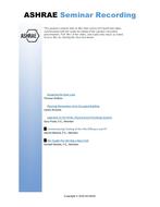 Seminar 49 — Bringing a New Look and Energy to a Federal Building in Houston