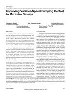 ST-16-015 — Improving Variable-Speed Pumping Control to Maximize Savings