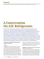 A Conversation on A2L Refrigerants