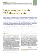 Engineer's Notebook:  Understanding Airside TAB Measurements