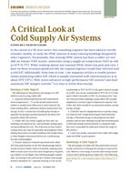 Engineer's Notebook: A Critical Look at Cold Supply Air Systems
