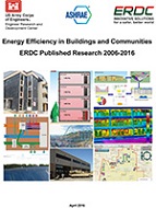 Energy Efficiency in Buildings and Communities: ERDC Published Research 2006-2016