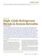 High-Glide Refrigerant Blends And System Retrofits: Part Three