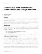 LV-17-C058 — Ductless Car Park Ventilation–Global Trends and Design Practices