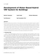 LV-17-C068 — Development of Water-Based Hybrid VRF System for Buildings