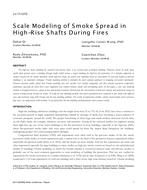 LV-17-C072 — Scale Modeling of Smoke Spread in High-Rise Shafts During Fires