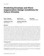 LV-17-C041 — Predicting Envelope and Micro Cogeneration Design Conditions for Future Climates