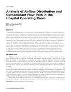LV-17-C008 — Analysis of Airflow Distribution and Contaminant Flow Path in the Hospital Operating Room