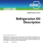 Guideline 40-2017 — Refrigeration Oil Description