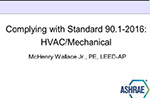 Complying with Standard 90.1-2016: HVAC/Mechanical
