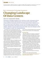 Data Centers: Changing Landscape of Data Centers–Part 1: Information Technology Equipment
