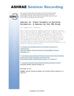 Seminar 20 — Fresh Insights on Building Automation: A Seminar by the YEA Group