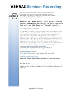 Seminar 50 — Flex Ducts, Hard Ducts and No Ducts: Migration Patterns for Duct Hunters (or not) in the Land of Thermal Comfort