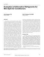 LV-17-014 — Evaluation of Alternative Refrigerants for Mini-Split Air Conditioners