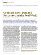 IEQ Applications: Cooling Season Demand Response and the Real World