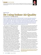 IEQ Applications: Defining Indoor Air Quality