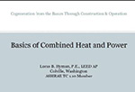 Basics of Combined Heat & Power
