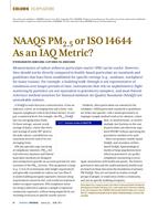 IEQ Applications: NAAQS PM2.5 or ISO 14644 As an IAQ Metric?