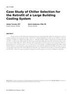 LB-17-C009 — Case Study of Chiller Selection for the Retrofit of a Large Building Cooling System