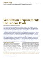 Ventilation Requirements For Indoor Pools