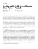 LB-17-C029 — Residential Hybrid-Ground Source Heat Pump — Phase I