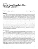 LB-17-C011 — Rapid Modelling of Airflow through Louvers