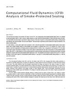 LB-17-C038 — Computational Fluid Dynamics (CFD) Analysis of Smoke-Protected Seating