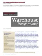 2017 ASHRAE Technology Awards: Warehouse Transformation