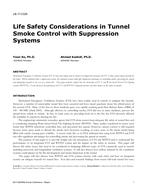 LB-17-C028 — Life Safety Considerations in Tunnel Smoke Control with Suppression Systems