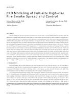 LB-17-C037 — CFD Modeling of Full-Size High-Rise Fire Smoke Spread and Control