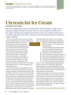 Refrigeration Applications: I Scream for Ice Cream