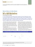 Building Sciences: It's All Relative: Magic and Mystery of the Water Molecule
