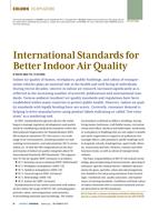 IEQ Applications: International Standards for Better Indoor Air Quality