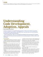 Understanding Code Development, Adoption, Appeals