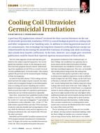 IEQ Applications: Cooling Coil Ultraviolet Germicidal Irradiation